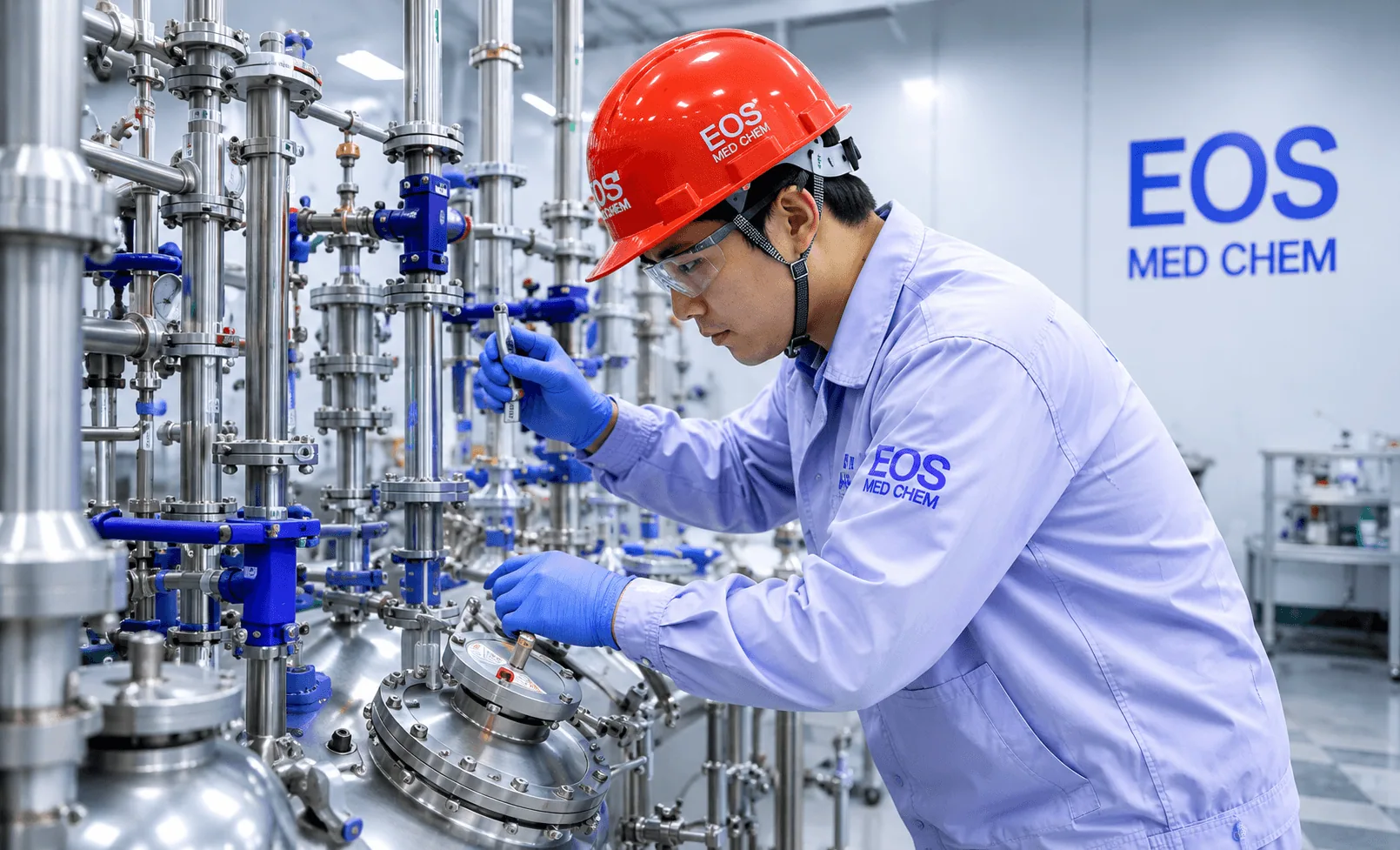 EOS Med Chem GMP plant