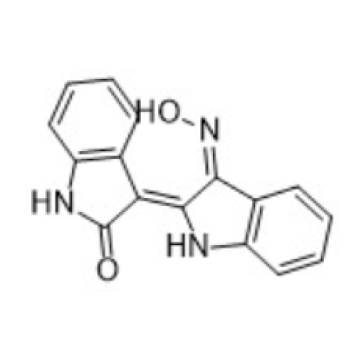 Indirubin 3-oxime chemical structure